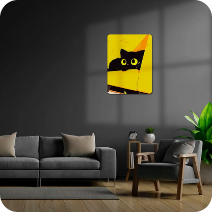 Nap on the yellow Couch | Cat