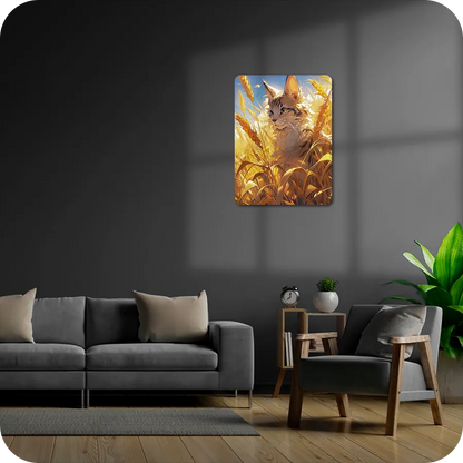 Cat in the sunlight