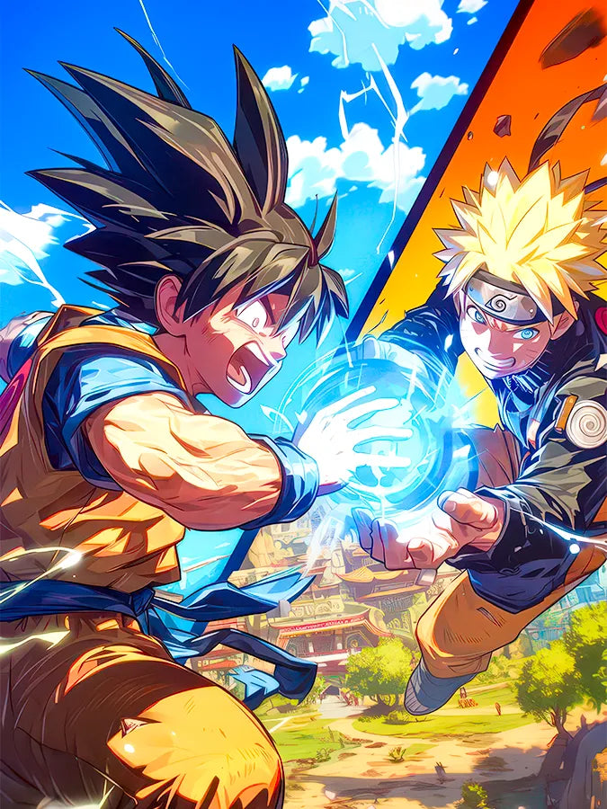 Chakra & Ki: The Ultimate Blast | Goku | Naruto | Dragonball Z | DBZ
