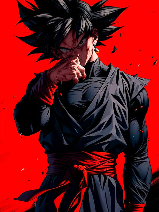 Black Rose Bloom: The Dark Saiyan Rises | Black Goku | Dragonball Z | DBZ
