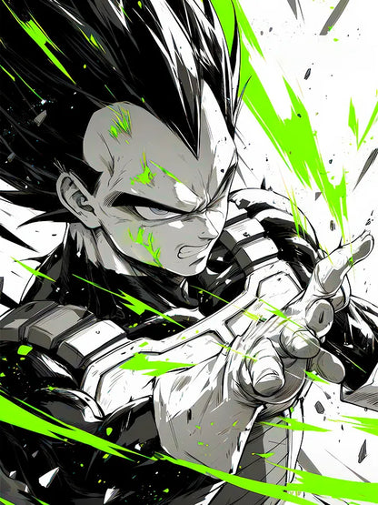 Final Flash Fury | vegeta | Dragonball Z | DBZ