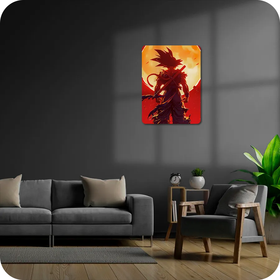 Saiyan and the Blood moon | Goku | Dragonball Z | DBZ