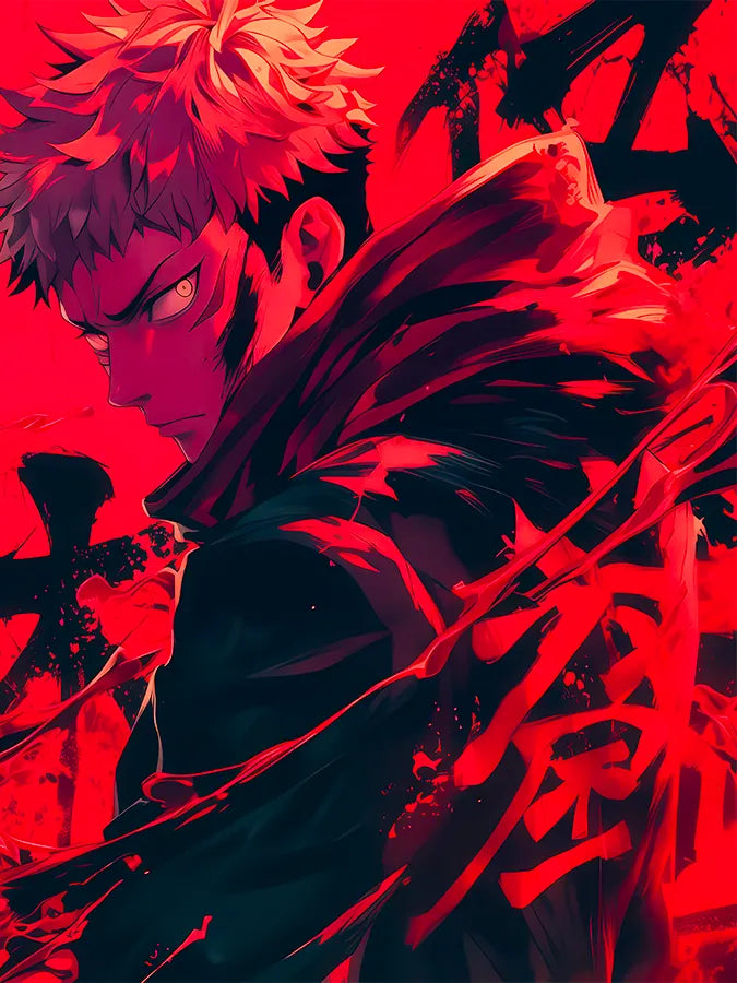 Yuji: Painted in Pain | Yuji Itadori | Jujutsu Kaisen