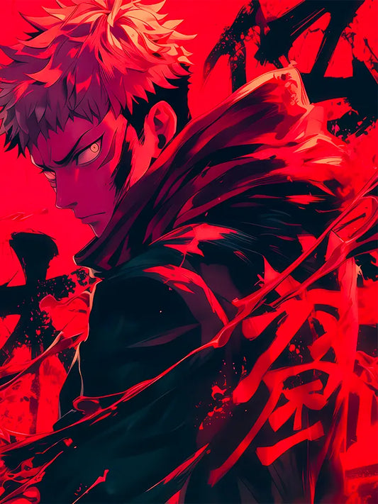 Yuji: Painted in Pain | Yuji Itadori | Jujutsu Kaisen