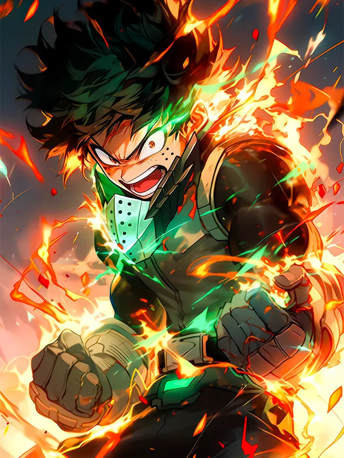 Built From Scraps and Lightning | Izuku Midoriya | Deku | My Hero Academia