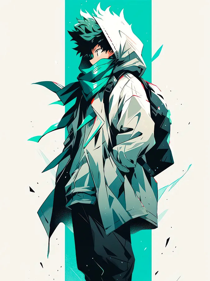 Not All Heroes Wear Capes. Some Wear Hoodie | Izuku Midoriya | Deku | My Hero Academia