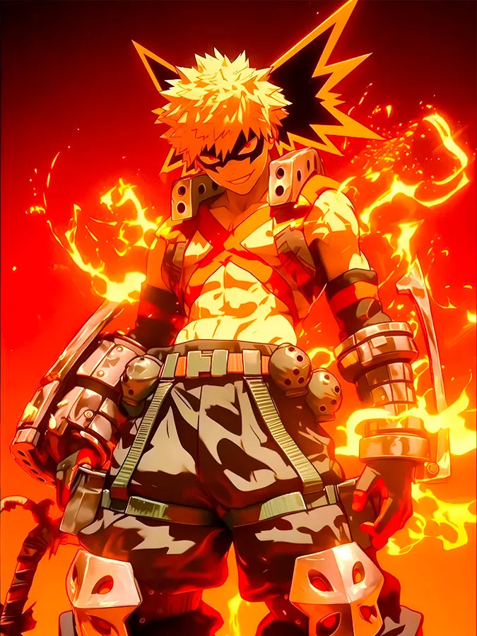 Explosions Speak Louder Than Words | Katsuki Bakugo | My Hero Academia