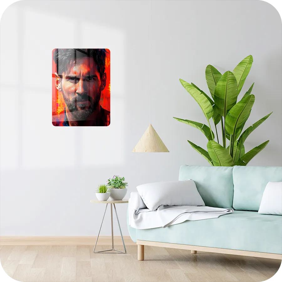 No Luck. Just Messi.