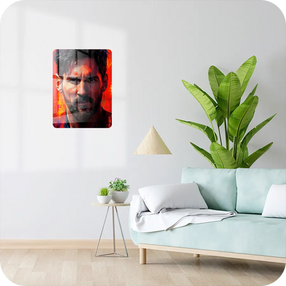 No Luck. Just Messi.