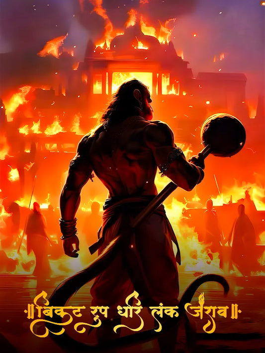 Lanka Dahan: The Destroyer of LankaÕs Pride | Hanuman