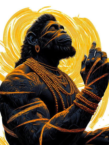 Hanuman's Silence: The Meditation of Strength and Grace