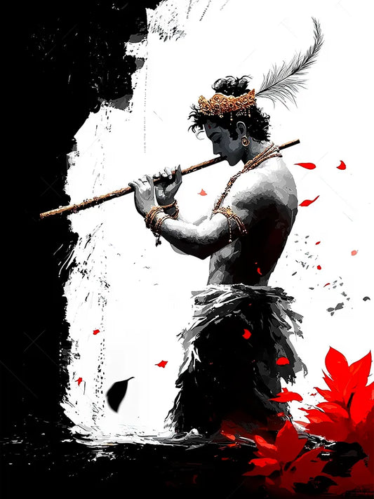 Divine Symphony: Krishna Unveiled