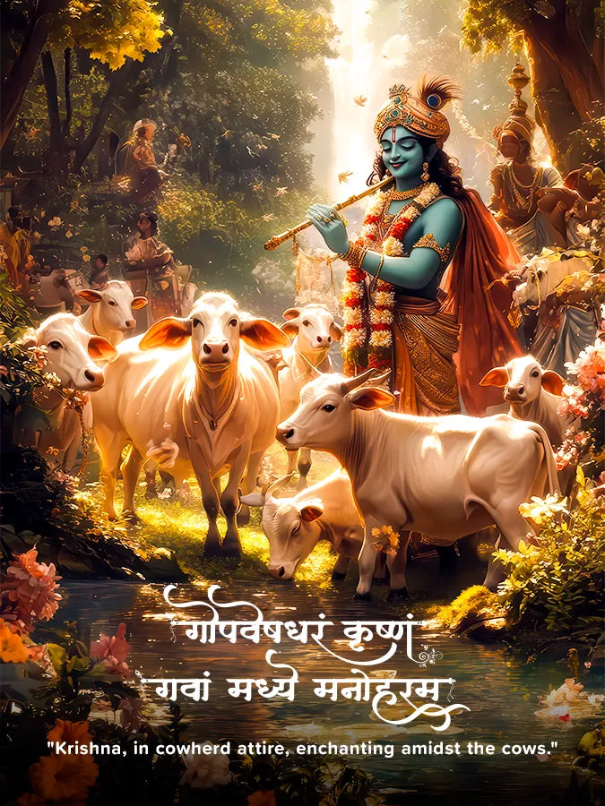Govinda: The Protector of the Sacred Herd | Krishna