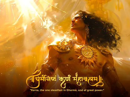 SuryaPutra Karna : Born of the Sun, Raised in the Shadows