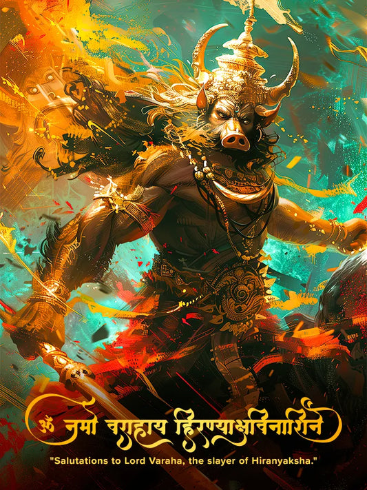 Varaha: The Slayer of Hiranyaksha