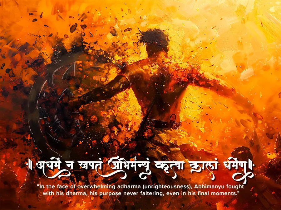 Into the Chakravyuha: Where Courage Conquered Fear | Abhimanyu