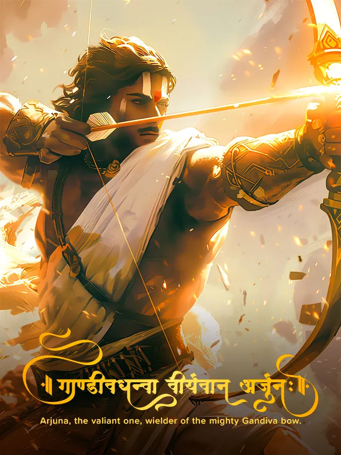 Gandiva Rises for Dharma | Arjuna