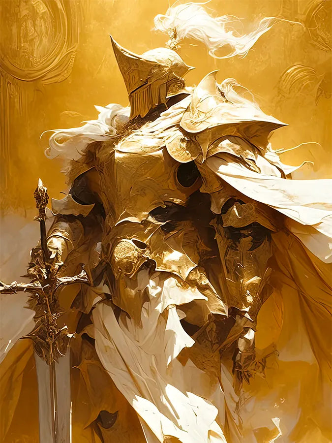 Gold & Glory | knight | warrior| fantasy