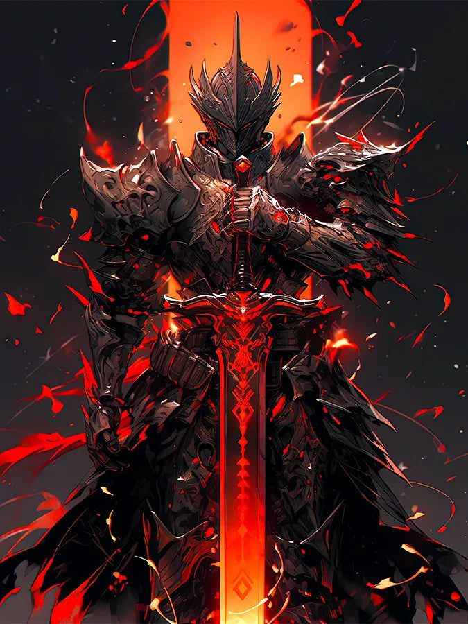 Knight of the Luminous Flame | Warrior | fantasy