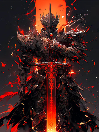 Knight of the Luminous Flame | Warrior | fantasy