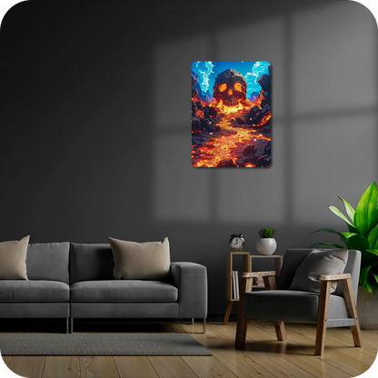 Dark Skull & the Lava Lake | Fantasy