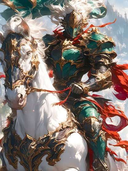 Knight of the Verdant Flame | Fantasy | Warrior