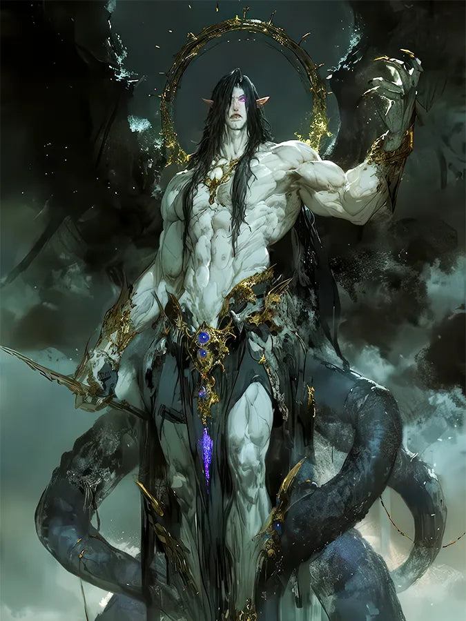 VeyrÕKhal, Herald of the Black Halo | Fantasy
