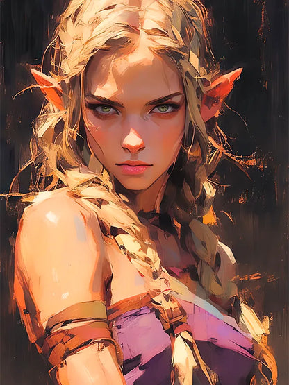The Ember-Eyed Vow | Elf  | Fantasy