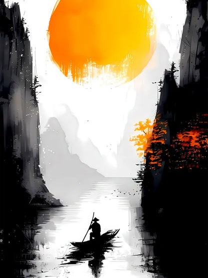 Sun Eclipse over Tranquility | Nature | Scenery