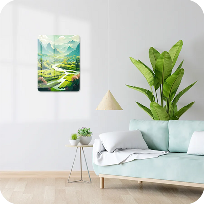 Sunlit Meadows and Mountain Echoes | Nature | Scenery