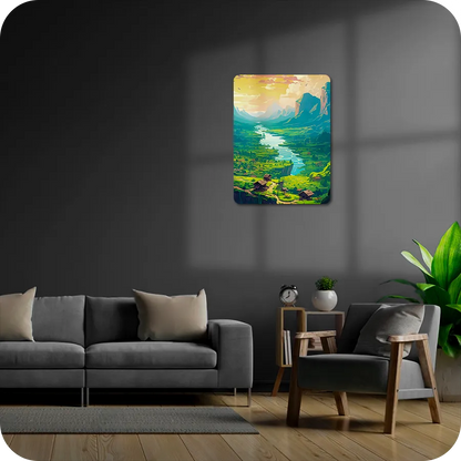 Dawn Over a Quiet Village | Nature | Scenery