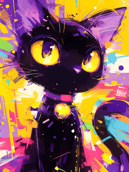 Signature Series #13 | Cat | Stylised | Painterly Art