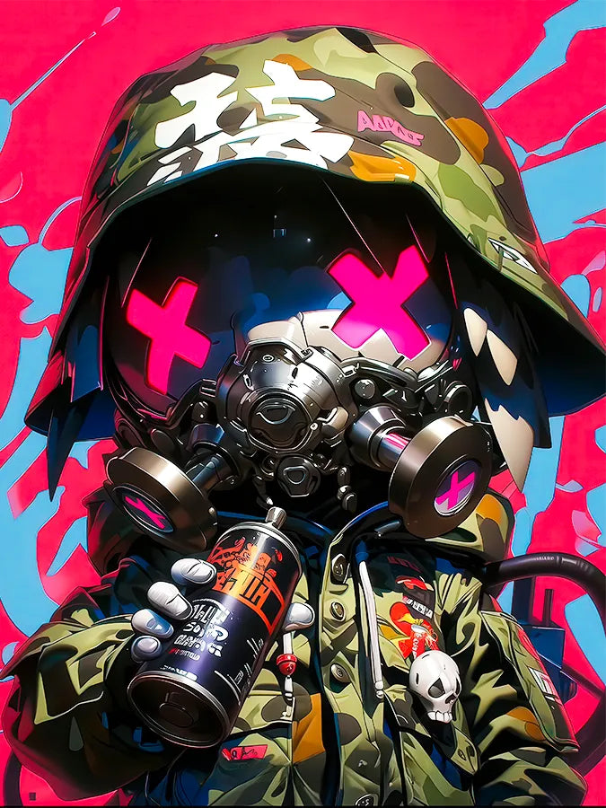 Signature Series #16 | Graffiti | Urban Anarchy | Neon Rebellion | cyberpunk