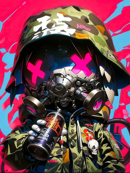 Signature Series #16 | Graffiti | Urban Anarchy | Neon Rebellion | cyberpunk