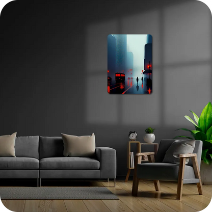 Signature Series #17 | Dark City | Fog | Neon Red | Mysterious Vibe
