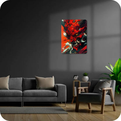Signature Series #19 | Oni Mask | Red