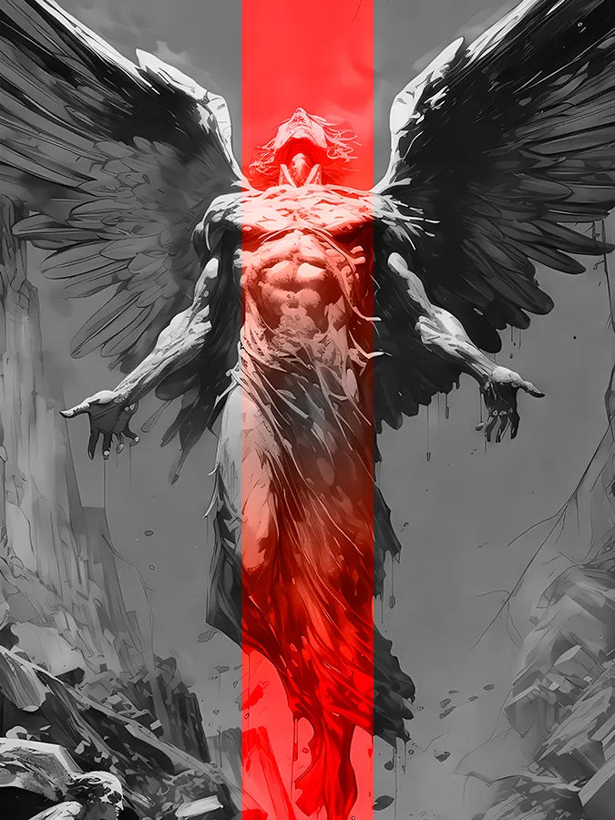 Signature Series #2 | Fallen Angel | Monochrome