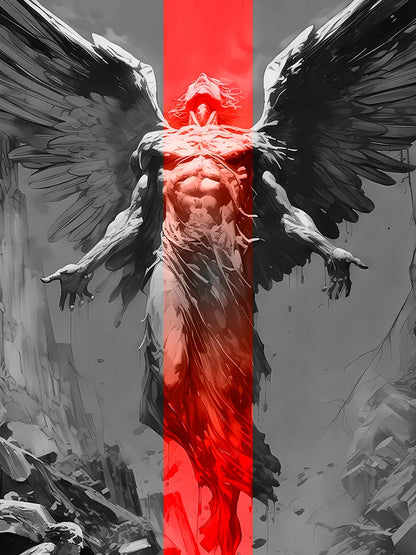 Signature Series #2 | Fallen Angel | Monochrome