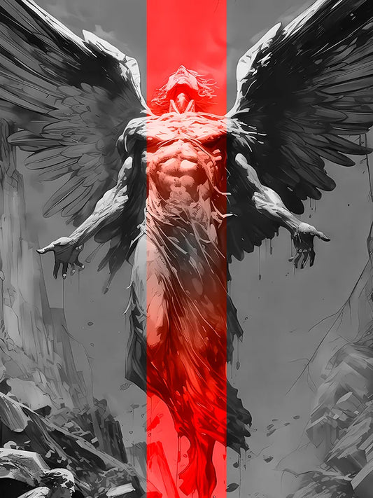Signature Series #2 | Fallen Angel | Monochrome