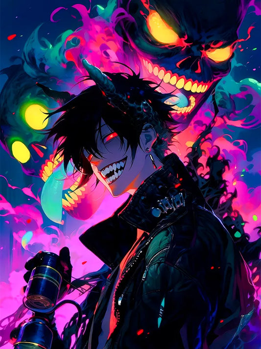 Signature Series #20 | Infernal Grin | Chaos | Neon Flames | Street Style