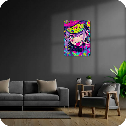 Signature Series #22 | Kawaii Punk | Candycore | Neon Rebel | Anime Style Art