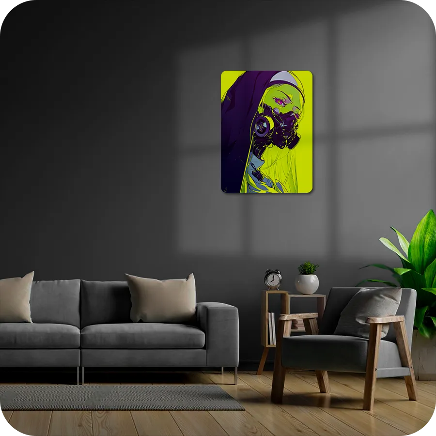 Signature Series #23 | Rebel Nun | Neon | CyberPunk