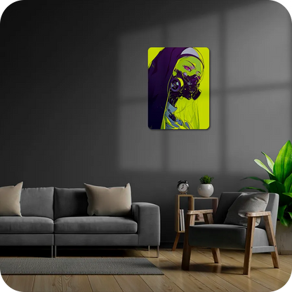 Signature Series #23 | Rebel Nun | Neon | CyberPunk