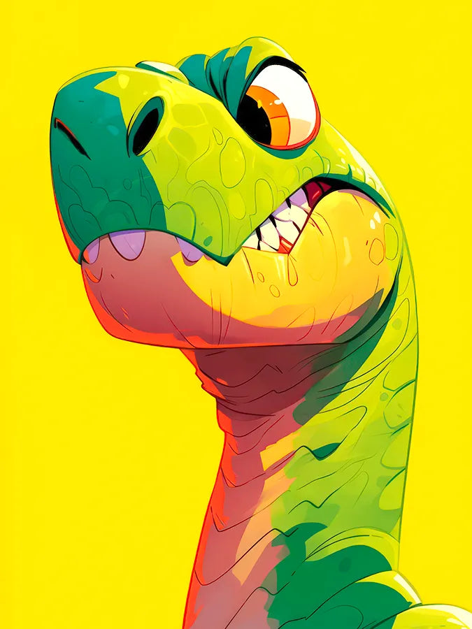 Signature Series #3 | Dino | Pop Art | illustration