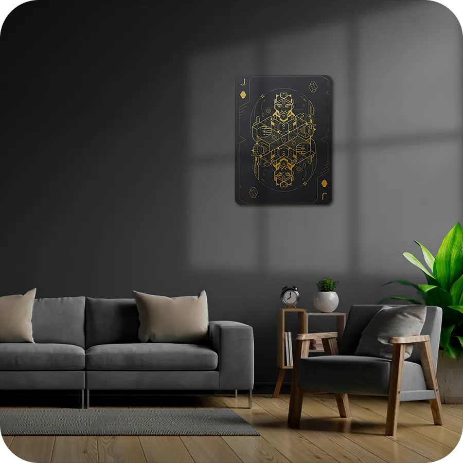 Signature Series #33 | Royal Flush | Golden | Card