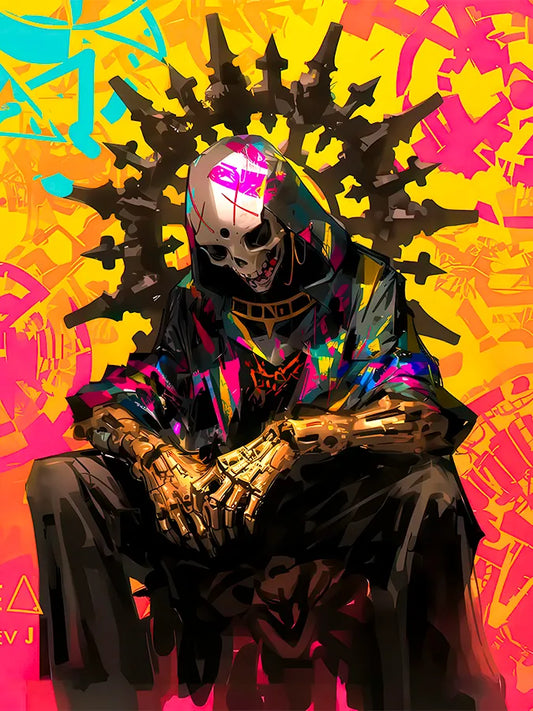 Signature Series #4 | Skull | Graffiti Reaper | Cyberpunk | Urban